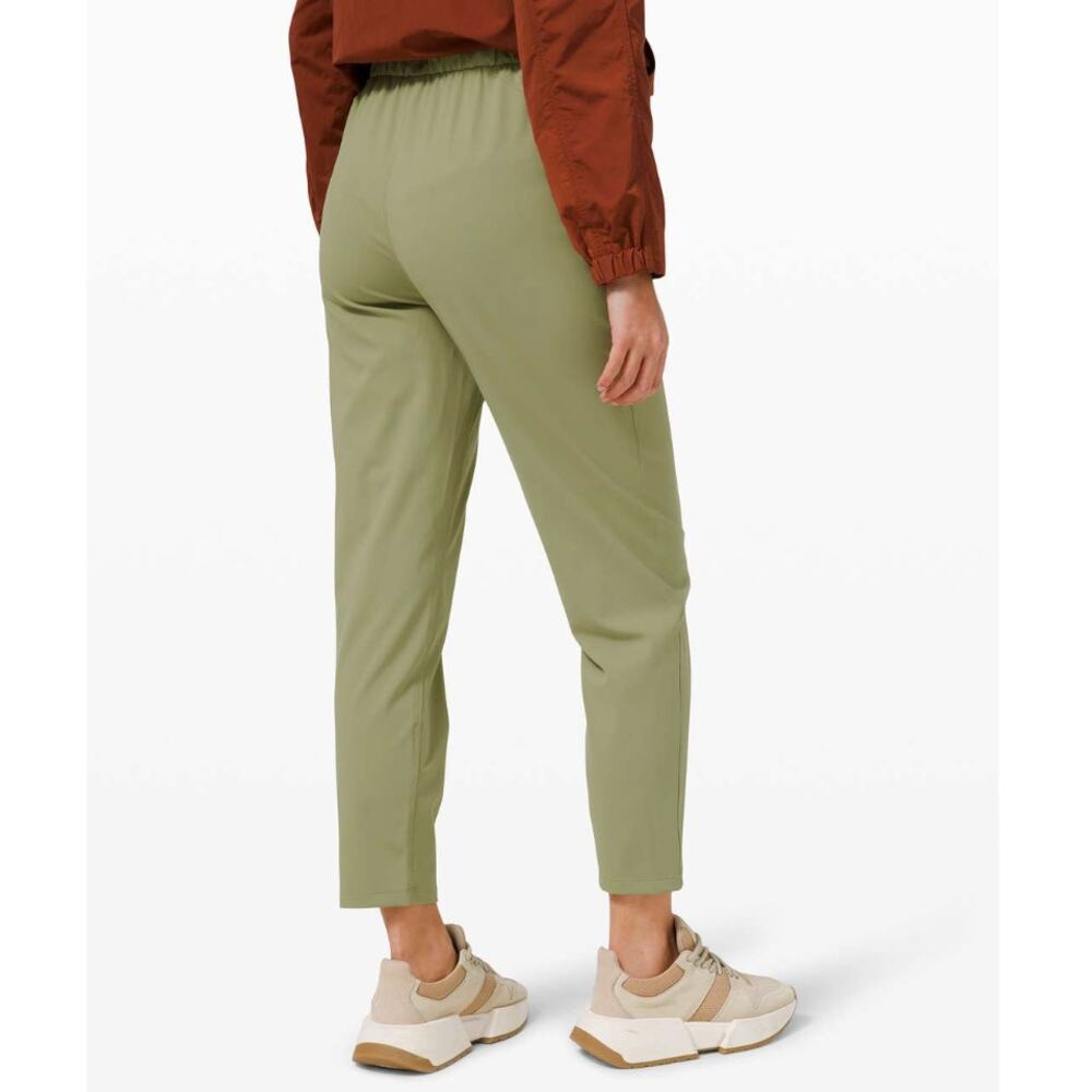 Lululemon Keep Moving High Rise Full Length Pull On Pant Rosemary Green Size 2 - Picture 4 of 12